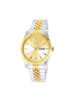 Eliz Costa Round Shape Stainless Steel Analog Wrist Watch  ES8733G2TCT - 40mm - Silver