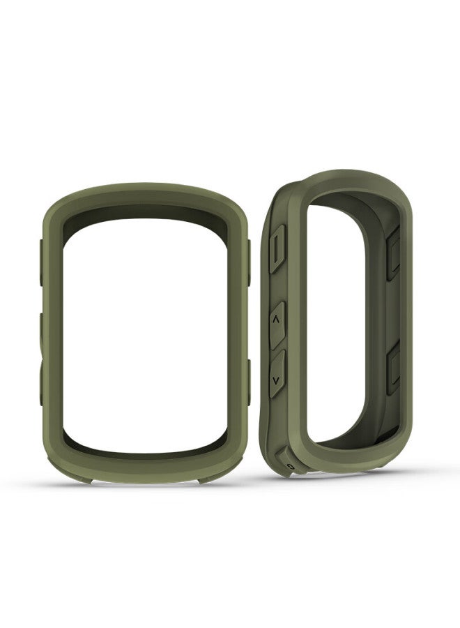 Garmin Edge540&840 Bicycle Computer Silicone Protective Case, Replacement Protective Cover, Olive Green - Image 2