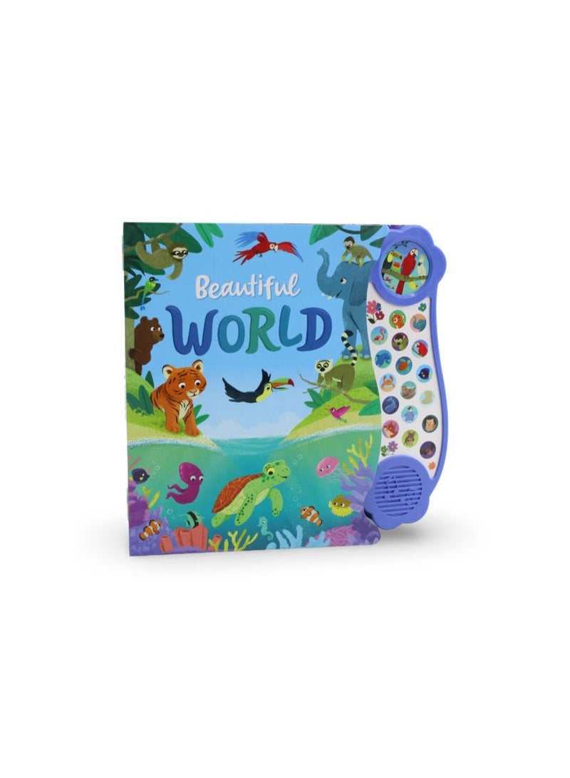 Igloo Books Mega Sounds Beautiful World Board Book - Image 1