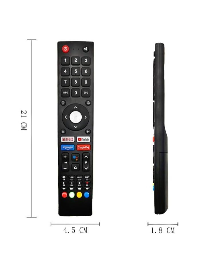 SmartGrist SMARTGRIST  LMZMYTX Replacement Saba Changhong ChiQ Remote Control GCBLTV02ADBBT for Saba Changhong ChiQ TV SA32S67A9 L32H7A SA40S67A9 L43H7S SA43K67A9 U50H7A U55H7S U58H7S  - Image 2