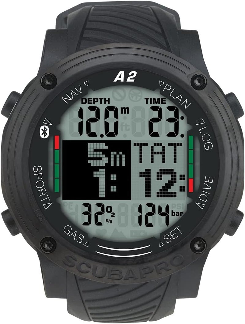 SCUBAPRO Aladin A2 Wrist Dive Computer with Rubber Strap - Image 1