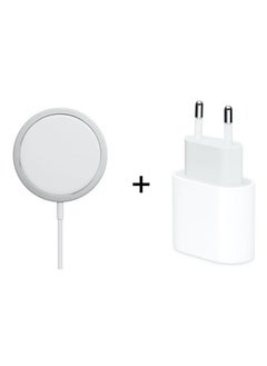 Fast Charger 2 Pin C Port Power Adapter PD Wall Charger With Magsafe