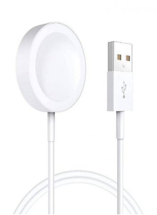 Portable Smart USB Watch Charger Cable Magnetic Wireless Charging Dock For Apple iWatch (Series 7/6/5/4/3/2) Apple watch For iPhone - White - pzsku/Z269118AE44F3EF585800Z/45/_/1739912708/18eb670c-a115-4945-86cd-3dd540592459