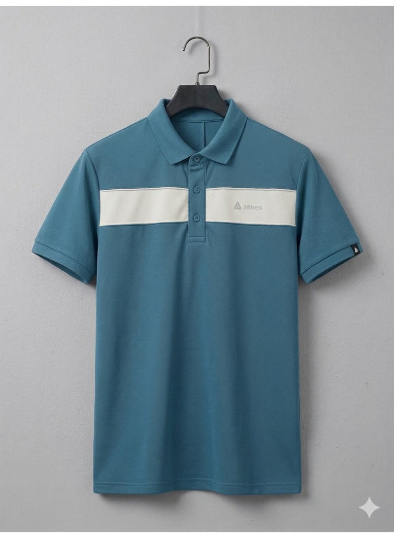 Hikes Men’s Premium Polo T-Shirt – Stretch Fabric, Breathable & Durable Casual Fit - Image 5