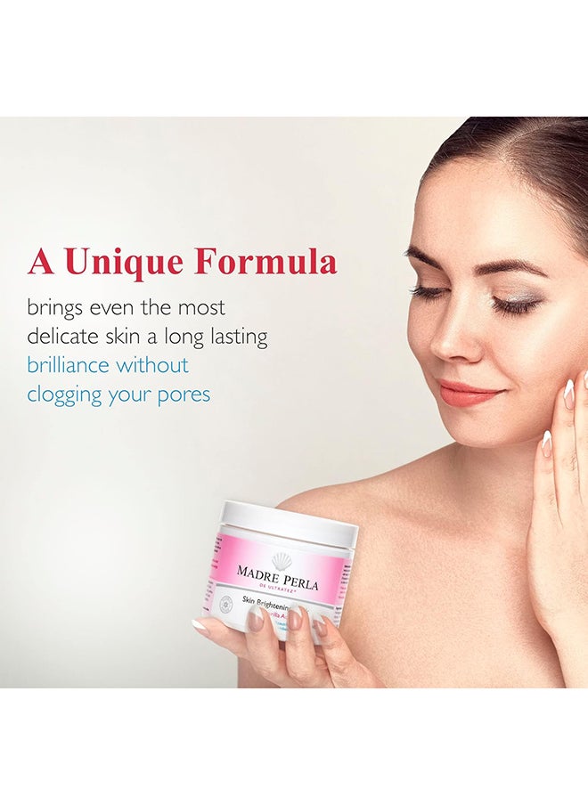 De La Cruz - Madre Perla De Ultratez Skin Brightening Mask No Hydroquinone Parabens Or Artificial Colors Allergy-Tested 4 Oz (1 Jar) - Image 1