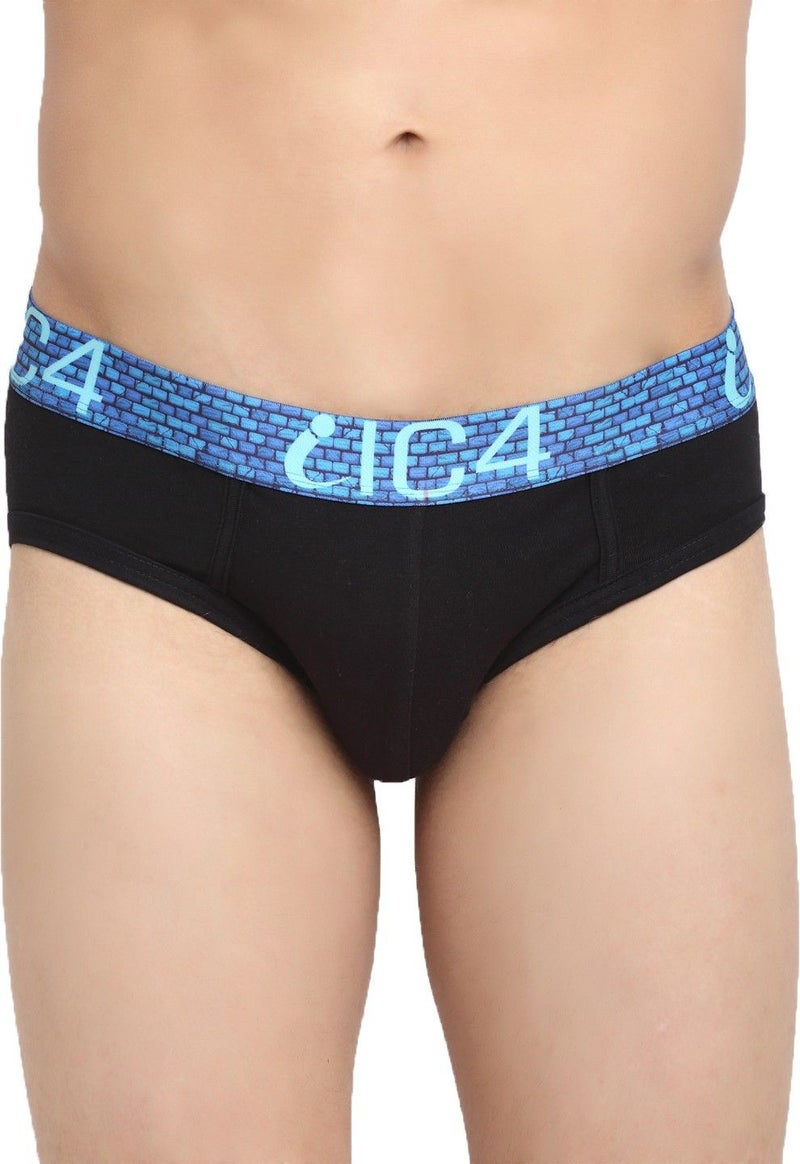 IC4 Store سراويل داخلية رجالية سوداء من IC4 للرجال - Image 1