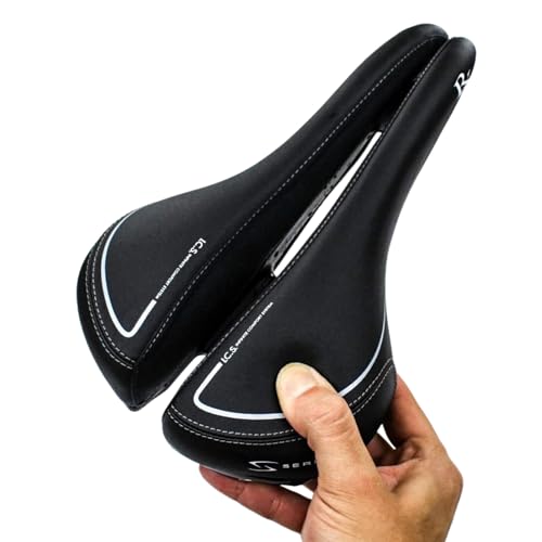 Serfas RX Saddle Road Bicycle Mountain Bike Seat Mens Microfiber - Image 2