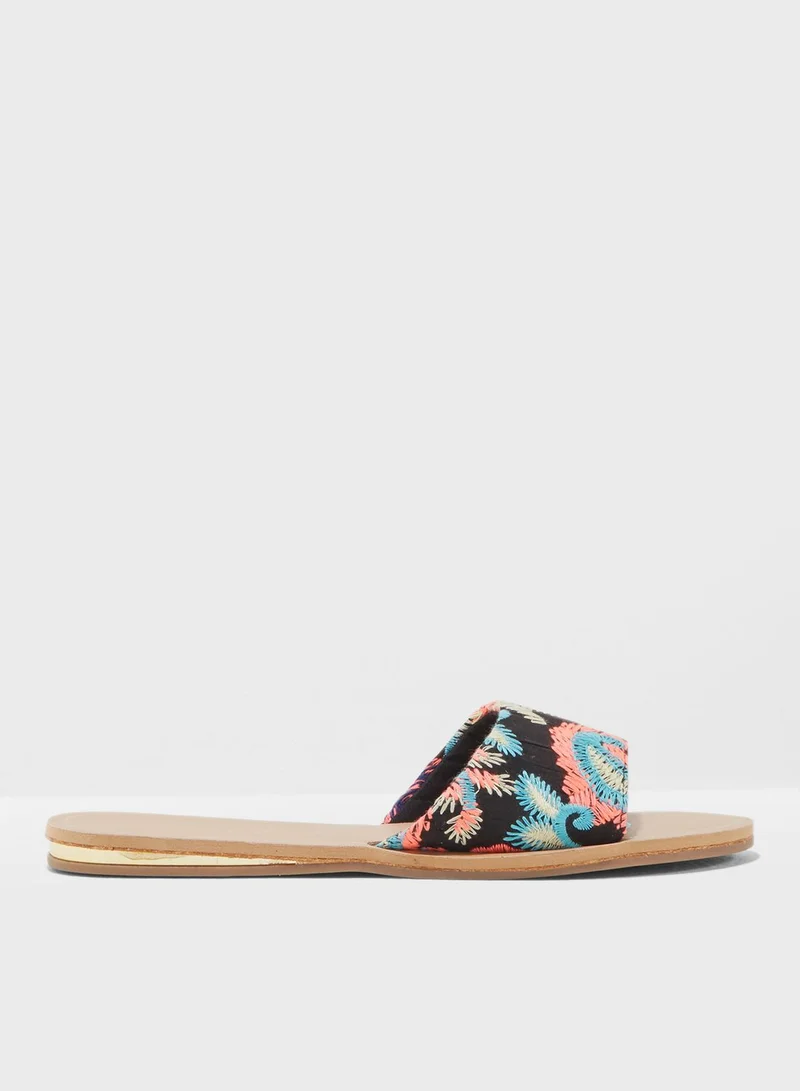 DOROTHY PERKINS Mulberry Comfort Pattern Mules