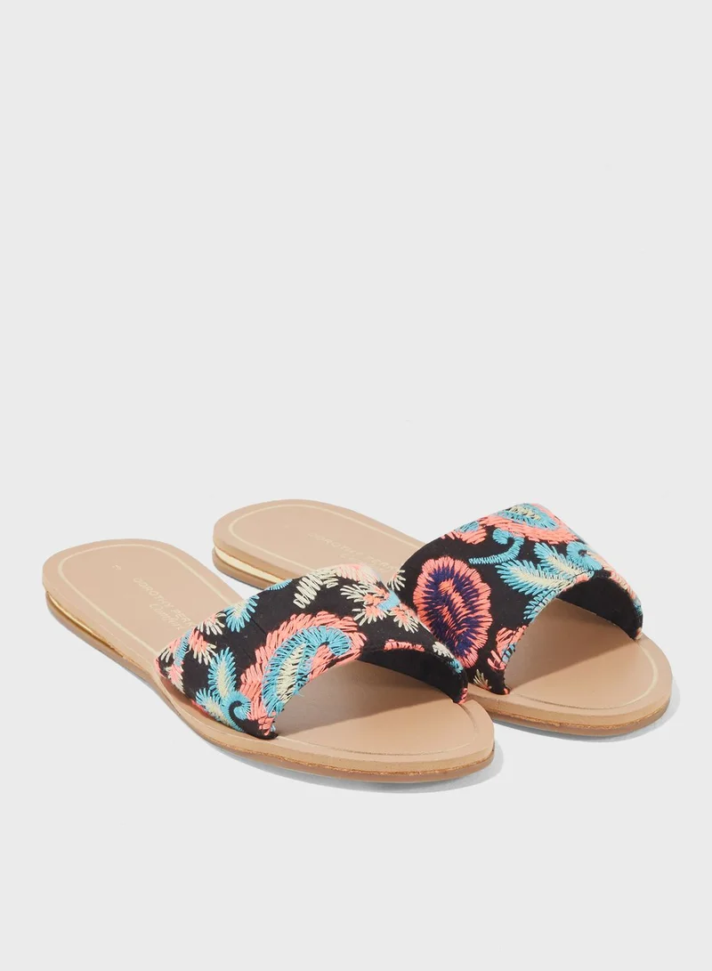 DOROTHY PERKINS Mulberry Comfort Pattern Mules