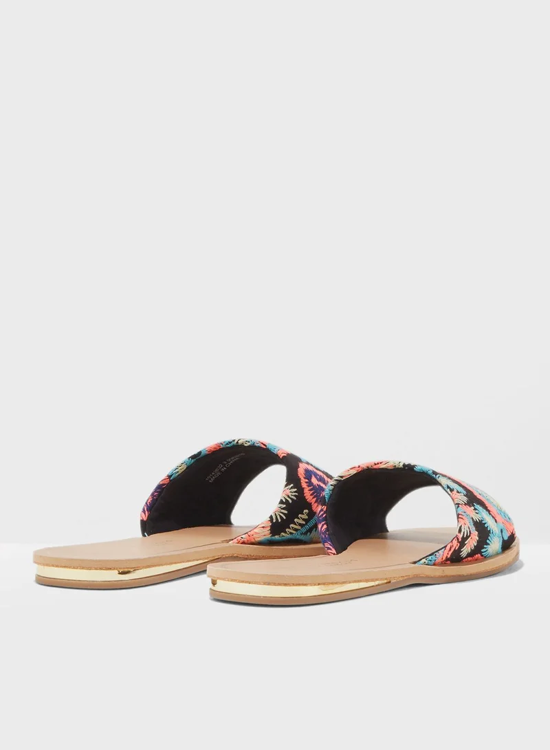 DOROTHY PERKINS Mulberry Comfort Pattern Mules
