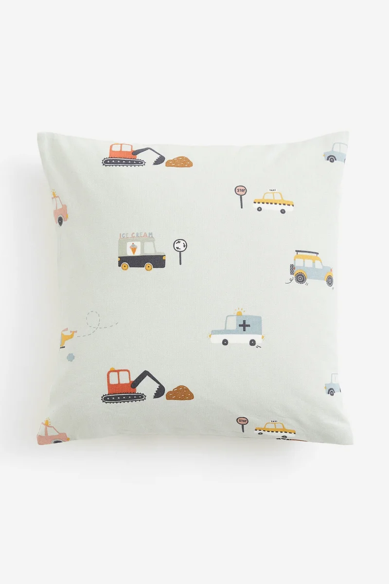 H&M Spotted cotton cushion cover