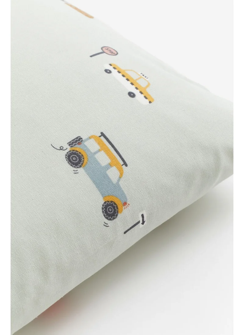 H&M Spotted cotton cushion cover