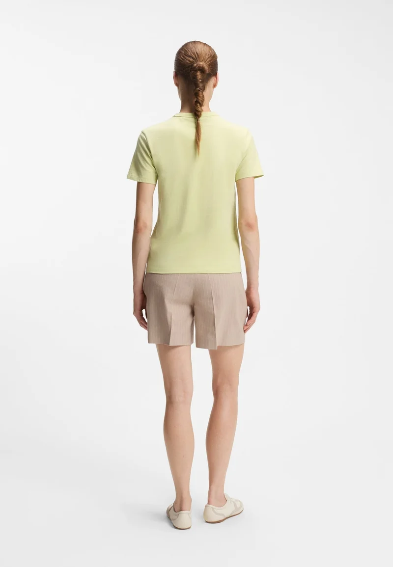 HUGO Cotton-jersey T-shirt with embroidered script logo