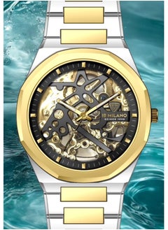 IB MILANO Men's Waterproof Stainless Steel Automatic Wrist Watch 