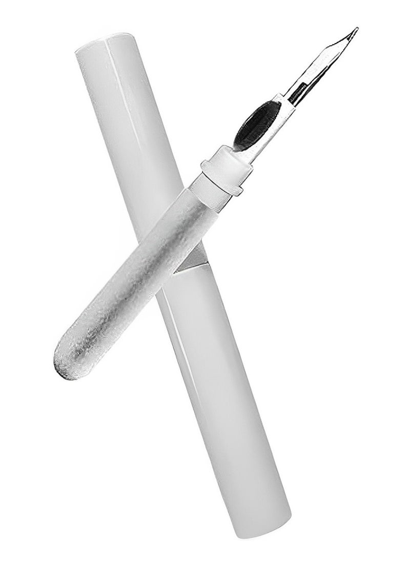 Generic - Multifunctional Cleaning Pen with Soft Brush and Flowing Sponge for Bluetooth Earphones, Cleaning Tools White (Pen) - Image 1