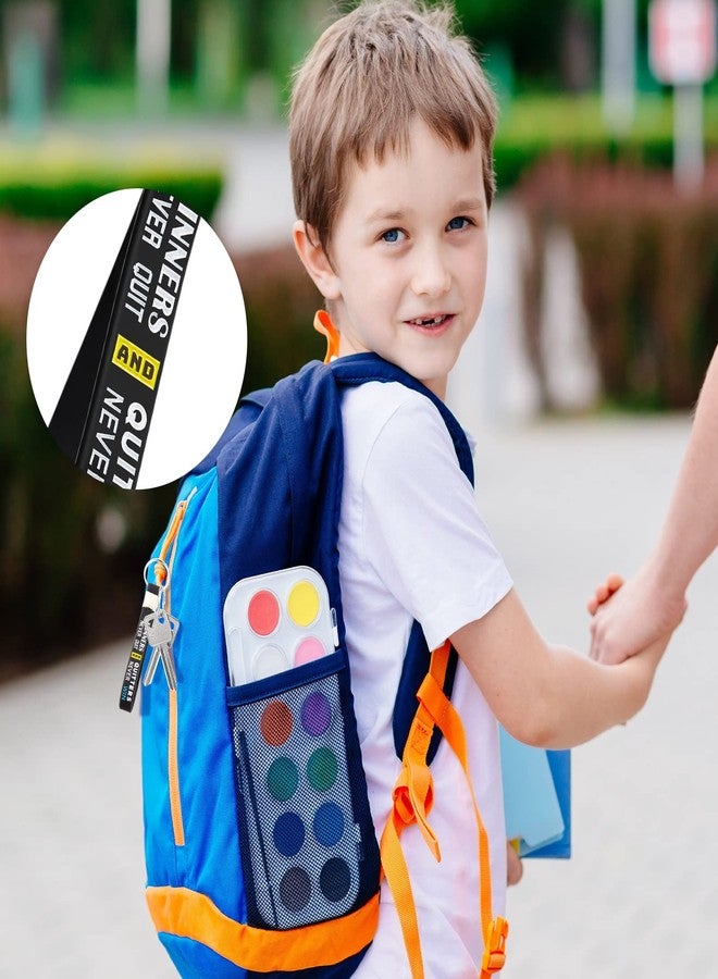 MTLEE 24 Pcs Soccer Keychains Bulk with Motivational Quotes Football Keychains for Team Sports Fan School Carnival Reward Soccer Party Favors Birthday Party Gifts Bags Stuffers - Image 3