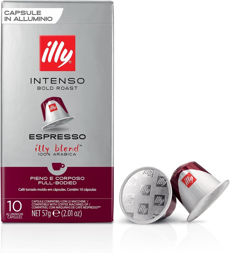 illy Nespresso Compatible Capsules - INTENSO Roast Coffee - Image 1