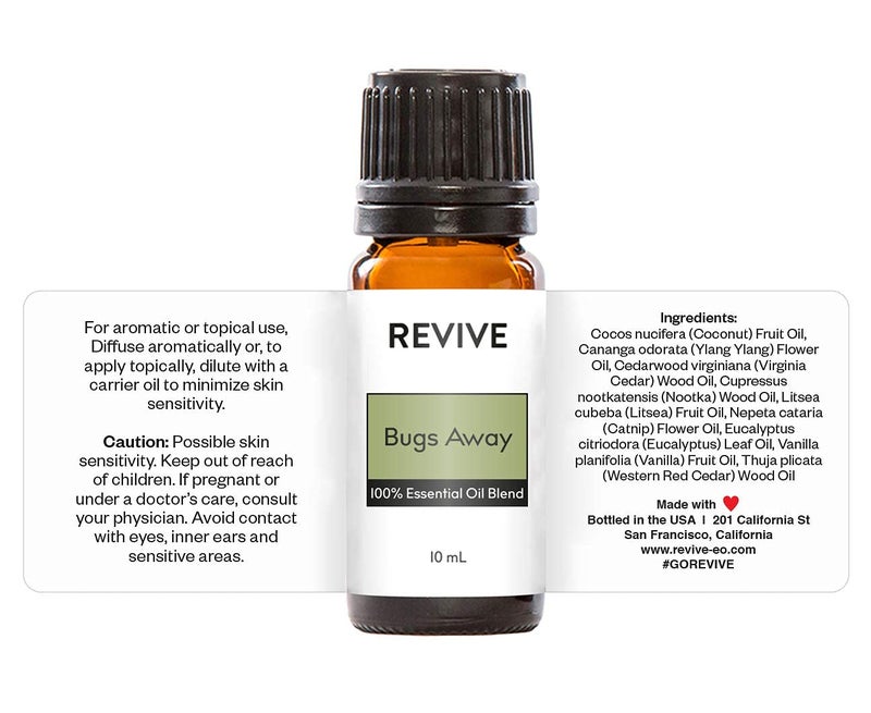 REVIVEEO Bugs Away Essential Oil Blend by Revive Essential Oils - 100% Pure Therapeutic Grade, for Diffuser, Humidifier, Massage, Aromatherapy, Topical - Image 2