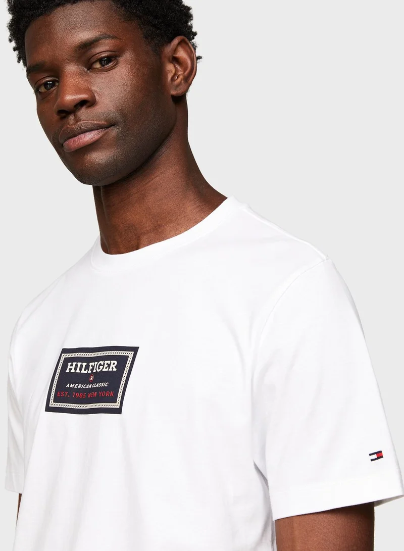 TOMMY HILFIGER Logo Crew Neck T-Shirt
