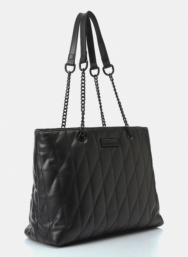 DejaVu LID-DVTX-015 Cross Leather Shoulder Bag - Image 2