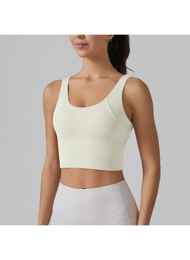 Yoga Bra Underwear Women Summer Shockproof Bra Beautiful Back Sports Running External Wear Training Fitness Yoga Tank Top Bra - Image 2
