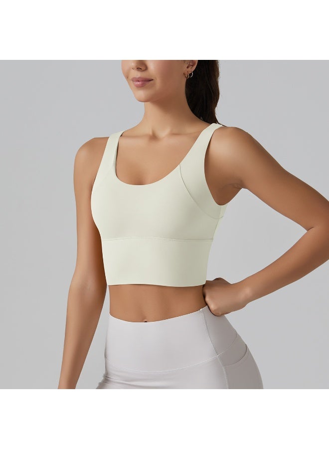 Yoga Bra Underwear Women Summer Shockproof Bra Beautiful Back Sports Running External Wear Training Fitness Yoga Tank Top Bra - Image 3