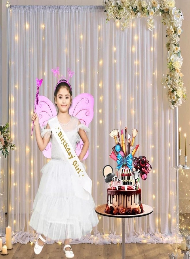 رويالز أجنحة جنية ملكية، دعامة لحفلات أعياد ميلاد الأطفال، زي أجنحة فراشة جنية للفتيات الصغيرات (أبيض) - Image 2