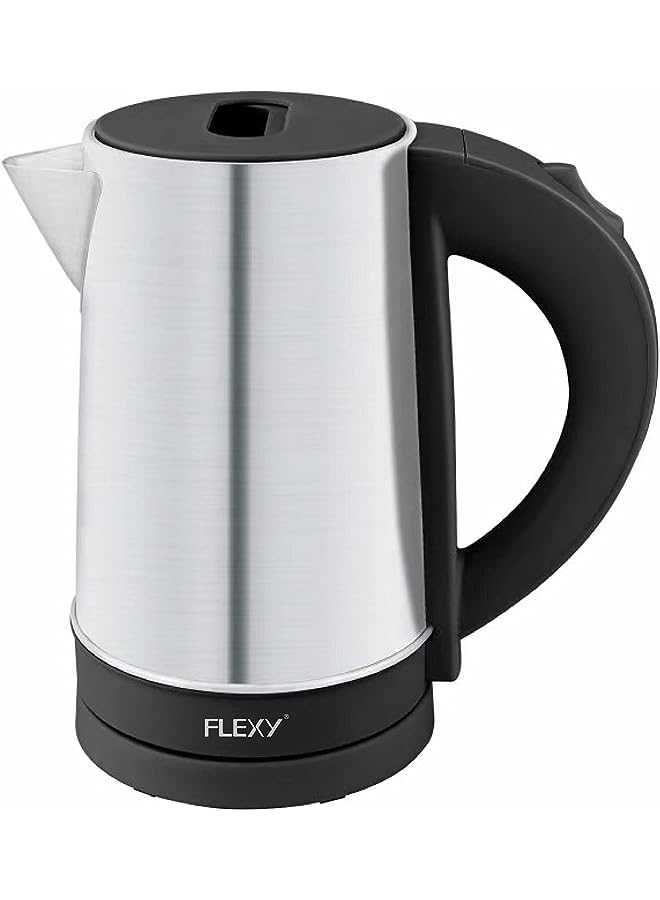 800ML Stainless Steel Electric Cordless Kettle Power Cord Storage 360° Swivel Base, Auto Cut-off Function, LED Indicator, 700 Watts