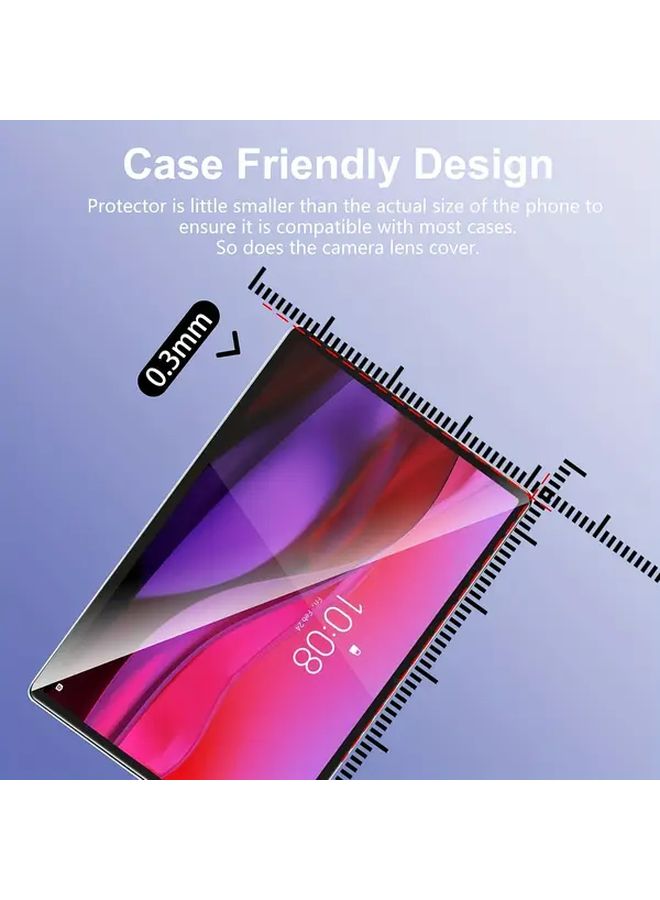 Premium Tempered Glass Screen Protector For Tab 10.1 HD Clear Scratch Resistant Film - Image 3