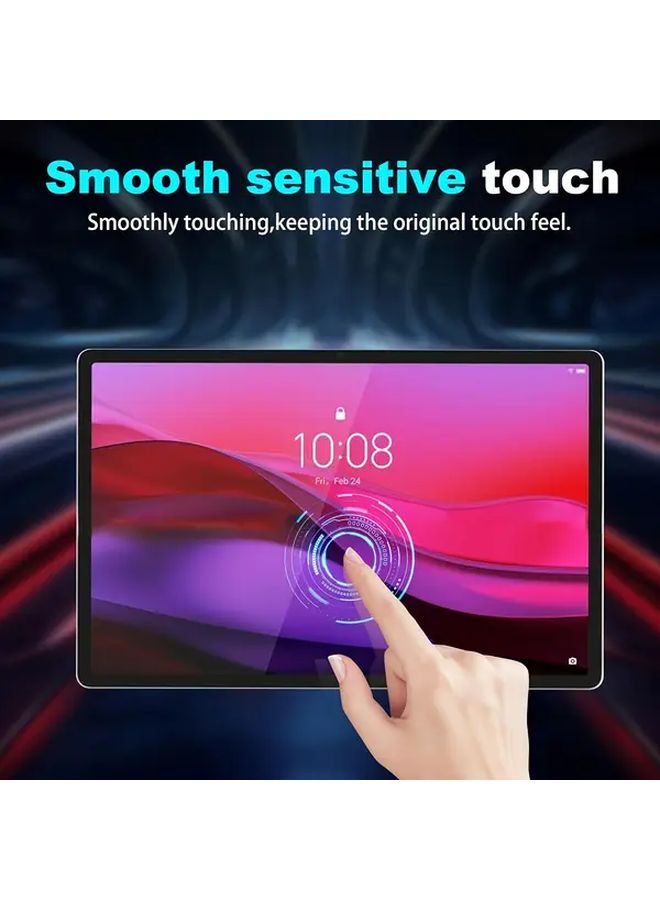 Premium Tempered Glass Screen Protector For Tab 10.1 HD Clear Scratch Resistant Film - Image 2