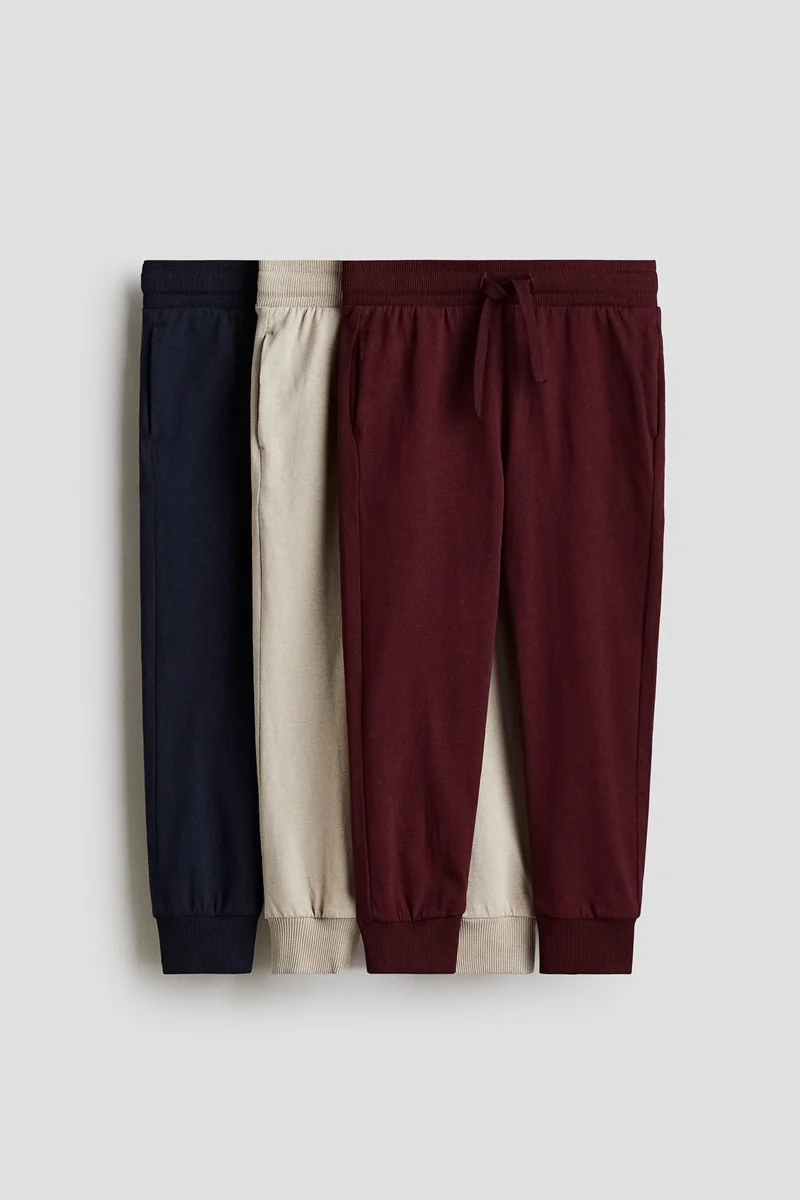 H&M 3-pack joggers