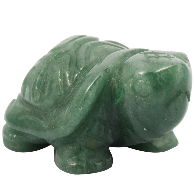 mookaitedecor Crystal Turtle Statue Sculpture Stone Healing Reiki Pocket Gemstone Figurines 1.5 Inch - Image 3
