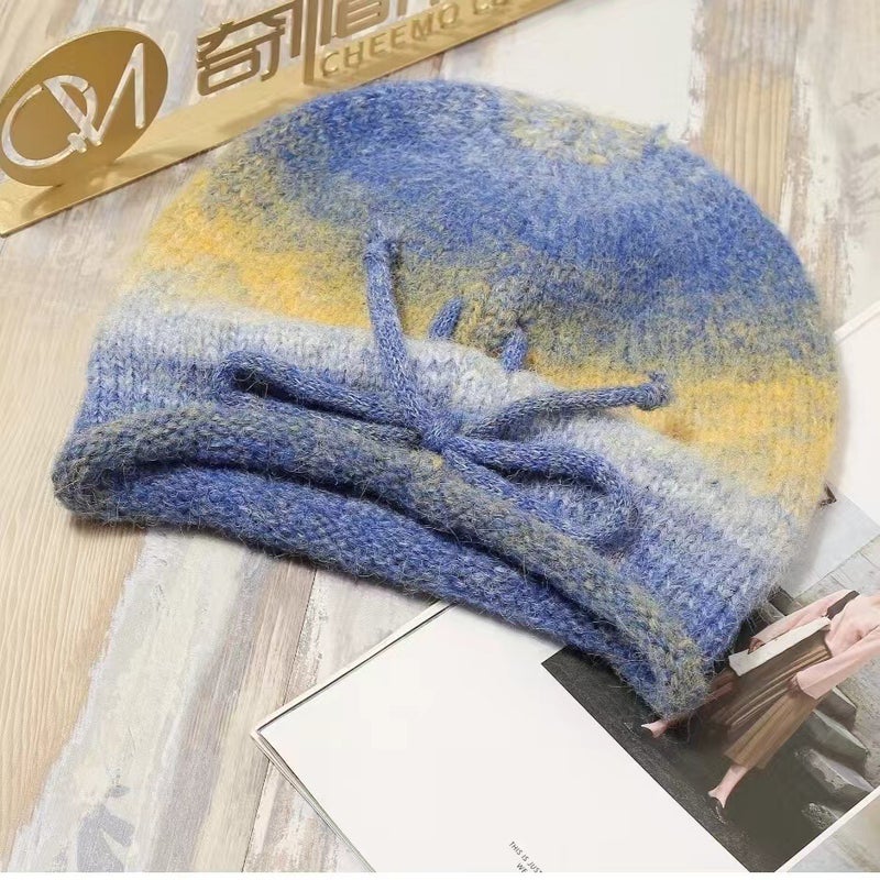 Plush Baseball Cap Unisex Lamb  Leopard Print Warm Winter Hat - Image 3