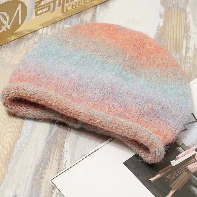 Plush Baseball Cap Unisex Lamb  Leopard Print Warm Winter Hat - Image 1