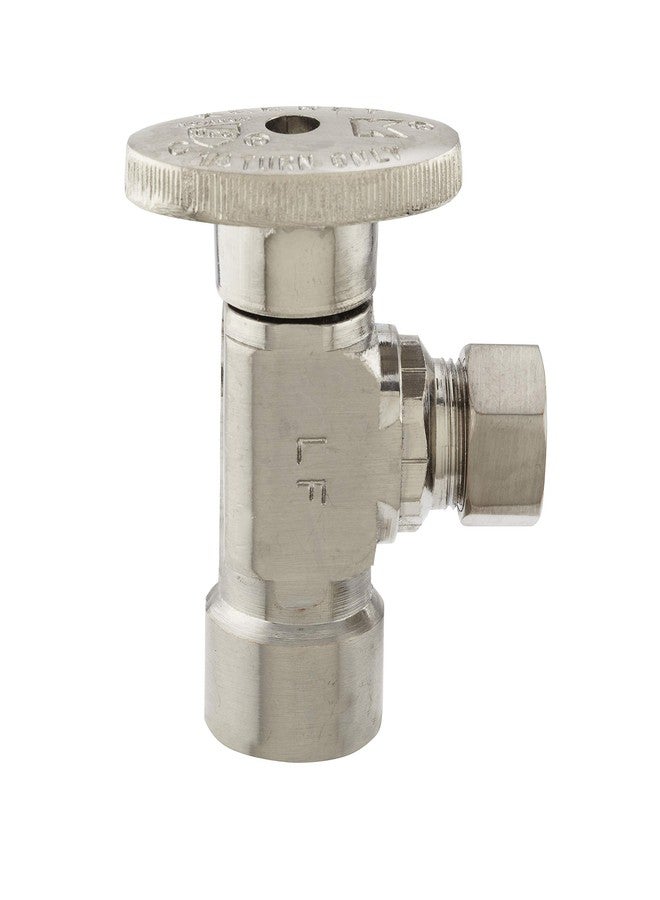 بلامب باك صمام زاوية ربع دورة من Plumb Pak K2048ABNLF، نيكل مصقول - Image 3