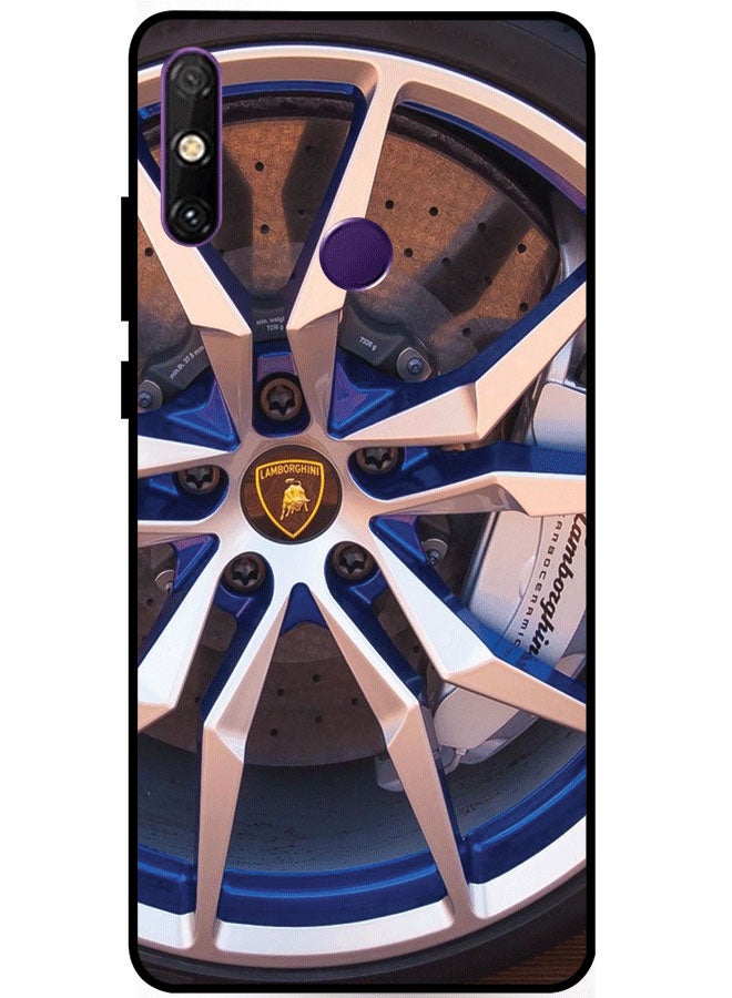 EYE CATCH Protective Case Cover For Huawei Enjoy 20E Lamborghini Car Wheel Multicolor - Image 1