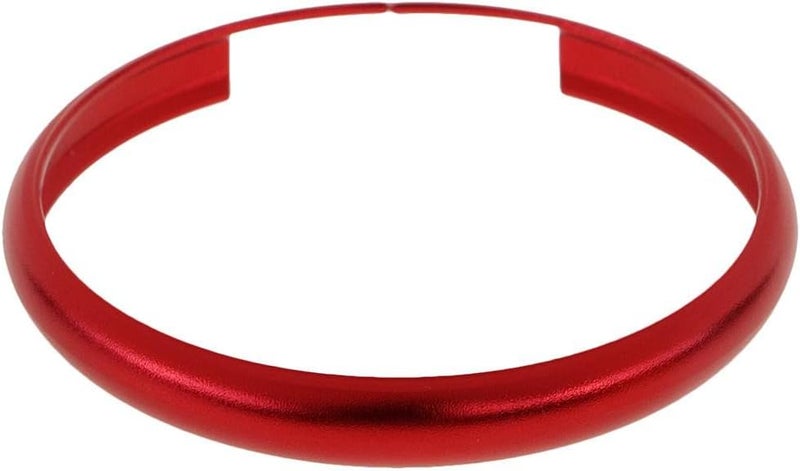 klarako 45mm Smart Key Fob Ring Rim, Aluminum Protective Trim Rings for Mini Cooper Countryman klarakoPack of 2, Red & Purple - Image 5