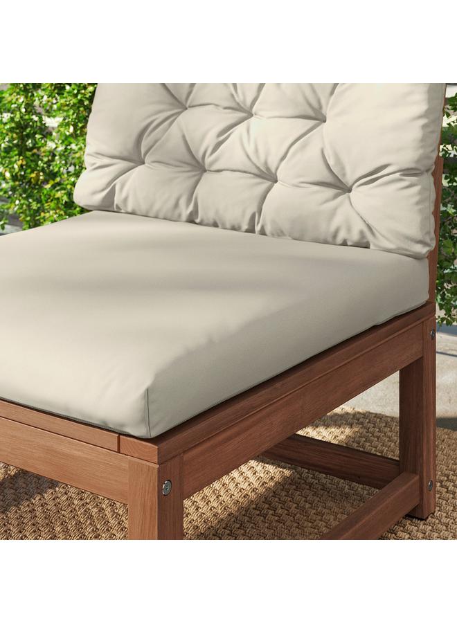 Green Tiger Seat Cushion, Outdoor, Light Grey-Beige, 62X62 Cm - Image 3