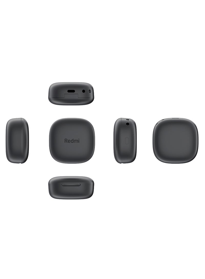 Xiaomi Redmi Buds 6 Play|Comfortable Wear|10Mm Dynamic Drive| Ai Noise Cancellation|Bluetooth 5.4|Convenient Connection Experience|Up To 36 Hours Ultra Long Battery Life Black - Image 2