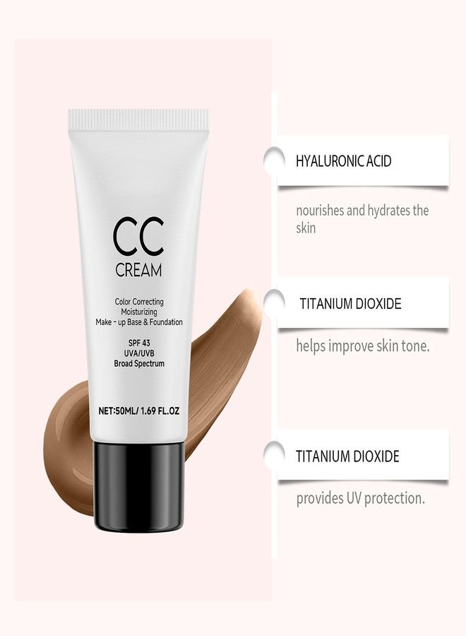 SURORAIN CC Cream, Korean CC Cream, Corrects Skin Tone, Lightweight and Moisturizing, All-Around Coverage Foundation, Specially Formulated for Mature Women, Suitable for All Skin Types, 50ml/1.69 Fl.Oz - Image 4