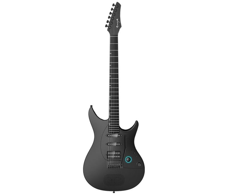 Enya Inspire Black Smart Electric Guitar - Black - Image 3