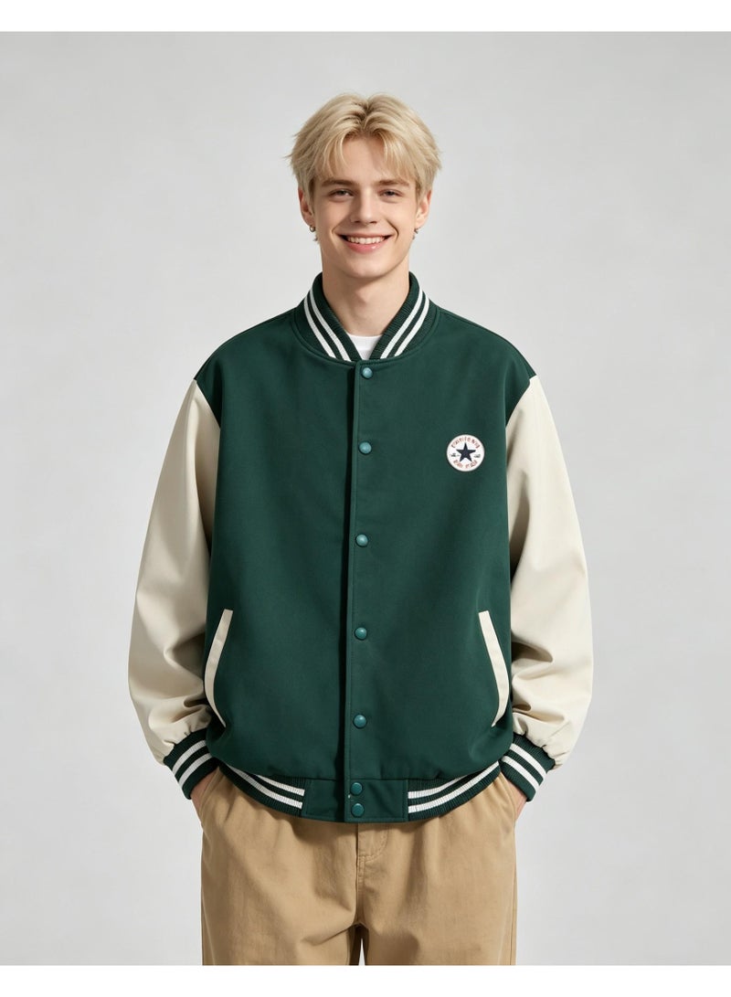 كونفرس Converse سترة ملونة للرجال والنساء بسيطة - Image 3