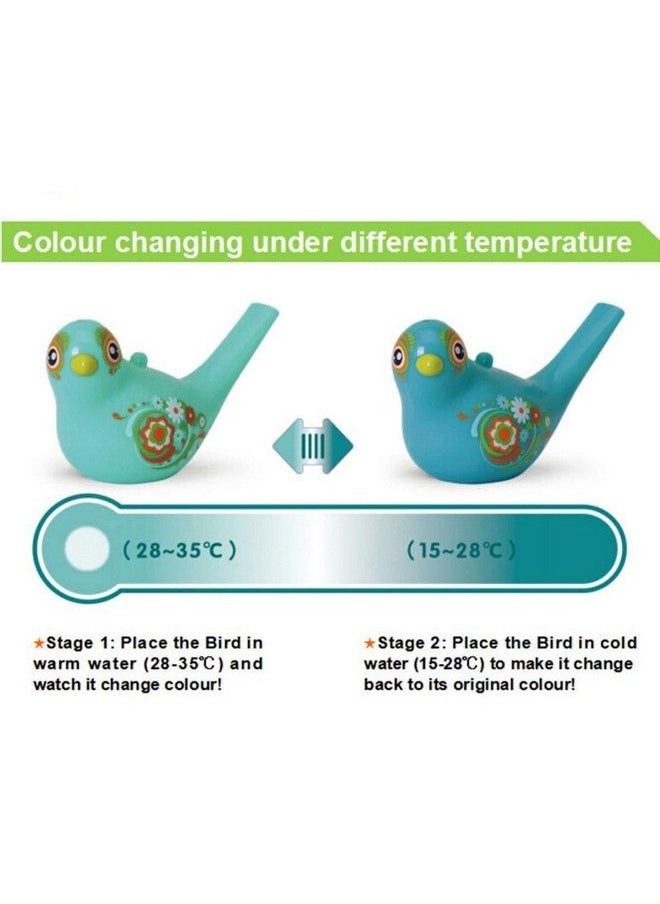 Magicwand - Abs Plastic Creative Painting Aquatic Color Changing Bird Water Whistle【1 Yr & Up】【Pack Of 1】【Colors As Per Stock】 - Image 1