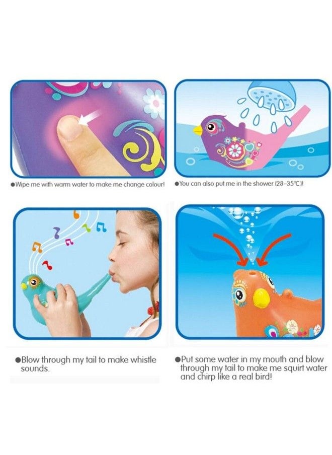 Magicwand - Abs Plastic Creative Painting Aquatic Color Changing Bird Water Whistle【1 Yr & Up】【Pack Of 1】【Colors As Per Stock】 - Image 1