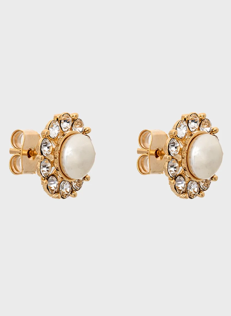 Lily and rose Miss Sofia pearl Embellished earrings