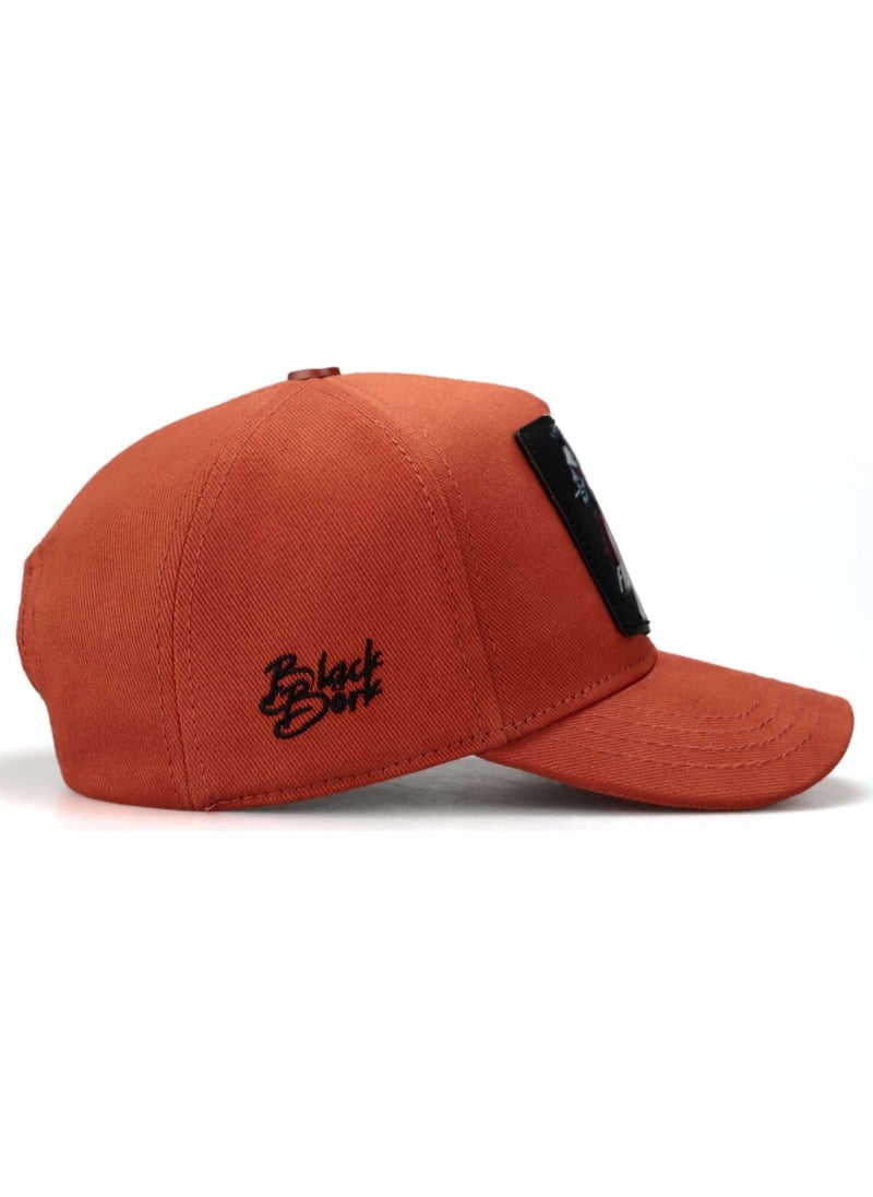 Black Börk BlackBörk V1 Kids Baseball Samurai - Brick Children's Hat (Cap) with 20 Code Logo  - Image 2