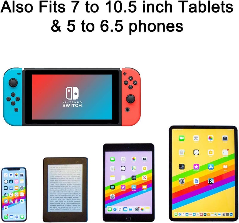 TFY Ninitendo Switch Car Mount Swivel Car Headrest Mount Holder for Game Machine Nintendo Switch and Other 5 to 105 Inch Phones and Tablets - Image 5