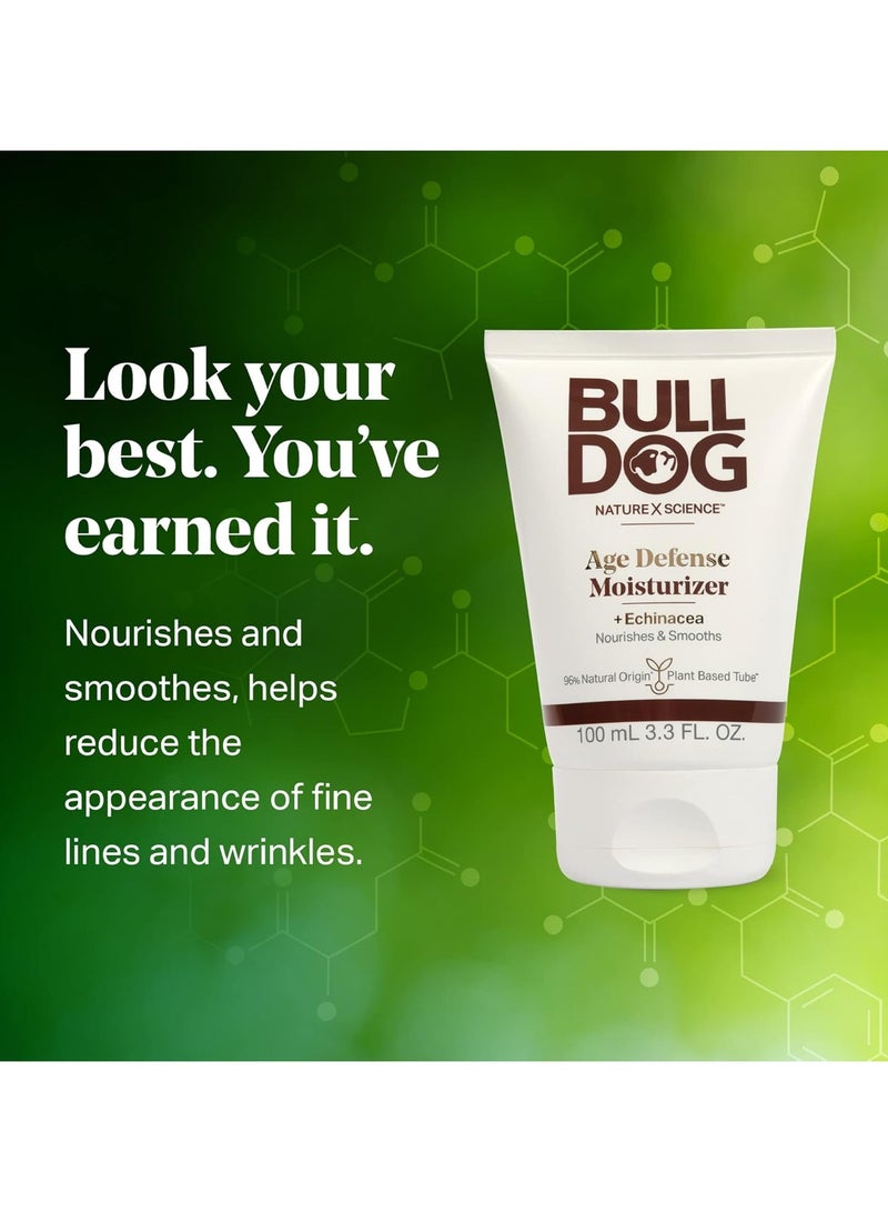 Bulldog Mens Skincare and Grooming Age Defense Moisturizer, 3.3 Ounce - Pack of 2 - Image 4