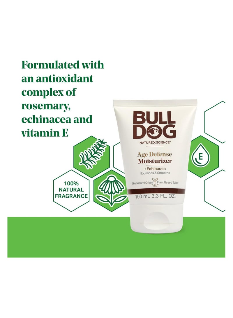 Bulldog Mens Skincare and Grooming Age Defense Moisturizer, 3.3 Ounce - Pack of 2 - Image 5
