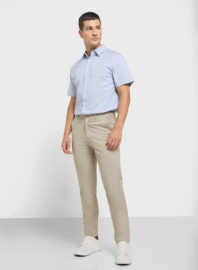 CALVIN KLEIN Classic Stretch Short Sleeve Shirt